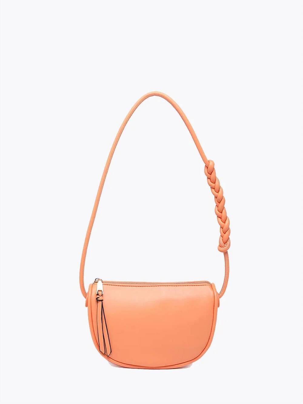 NEW JEN & CO. women's annaka vegan shoulder bag in sherbet